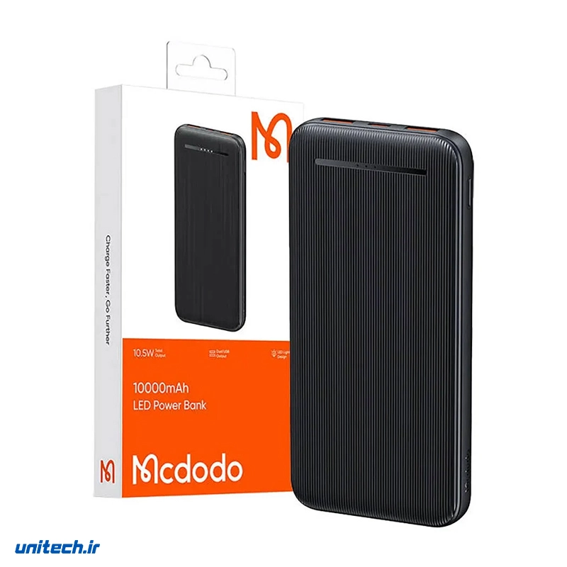 پاوربانک 10.5 وات مک دودو مدل MC4631 ظرفیت 10000 میلی آمپر ساعت9